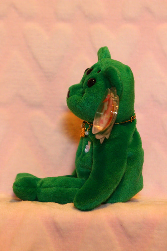 Lucky beanie baby bear