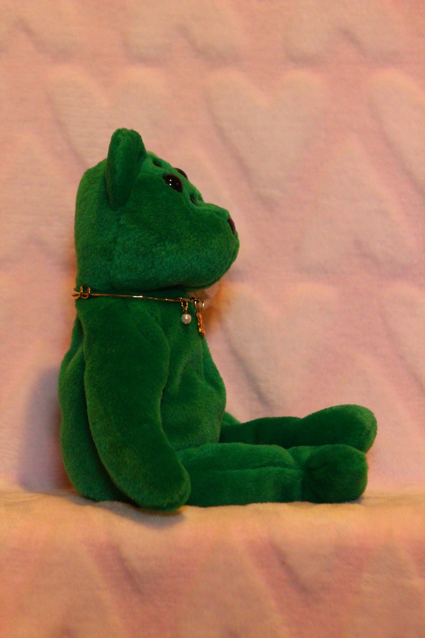 Lucky beanie baby bear