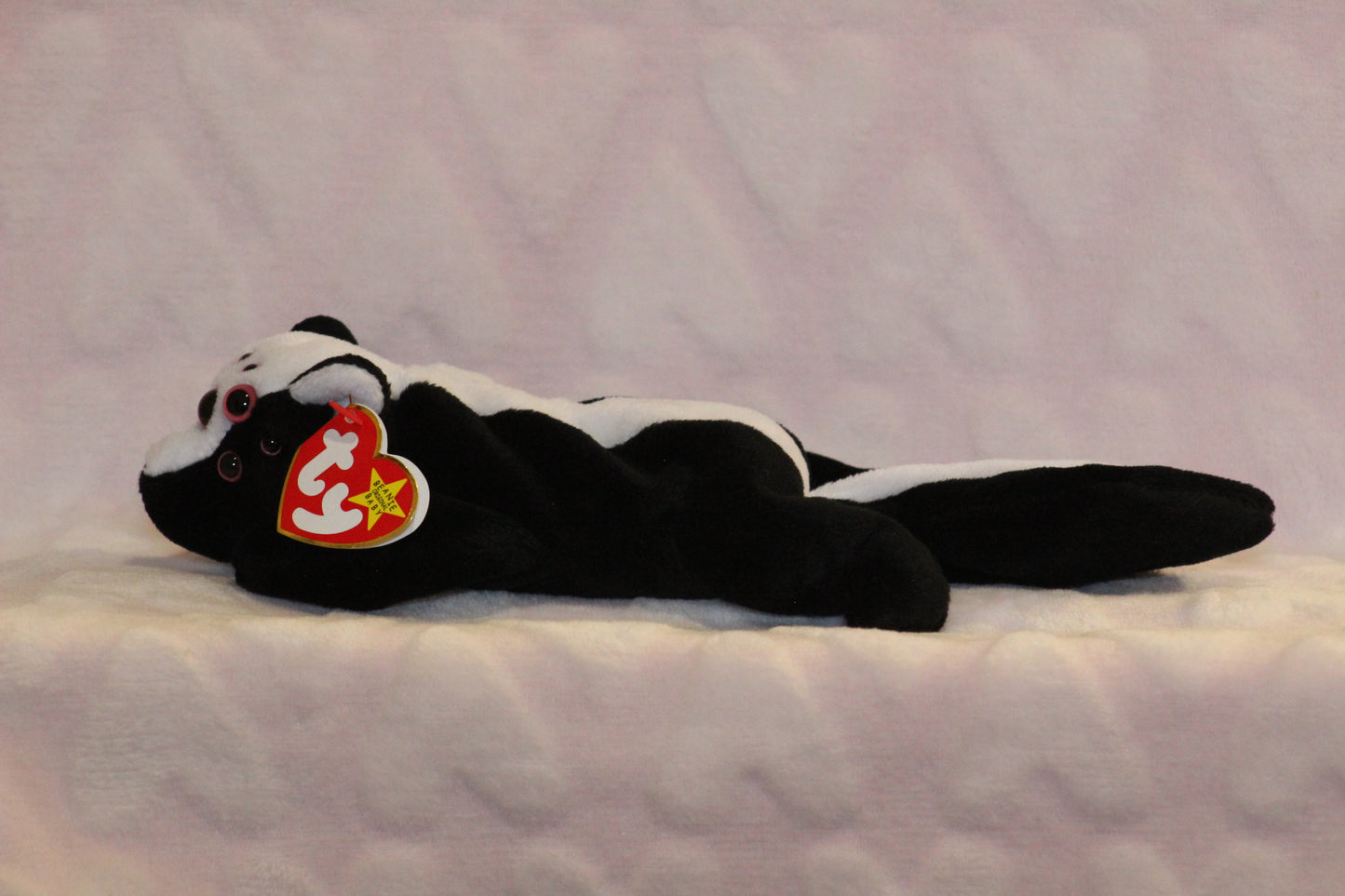 Skunk beanie baby