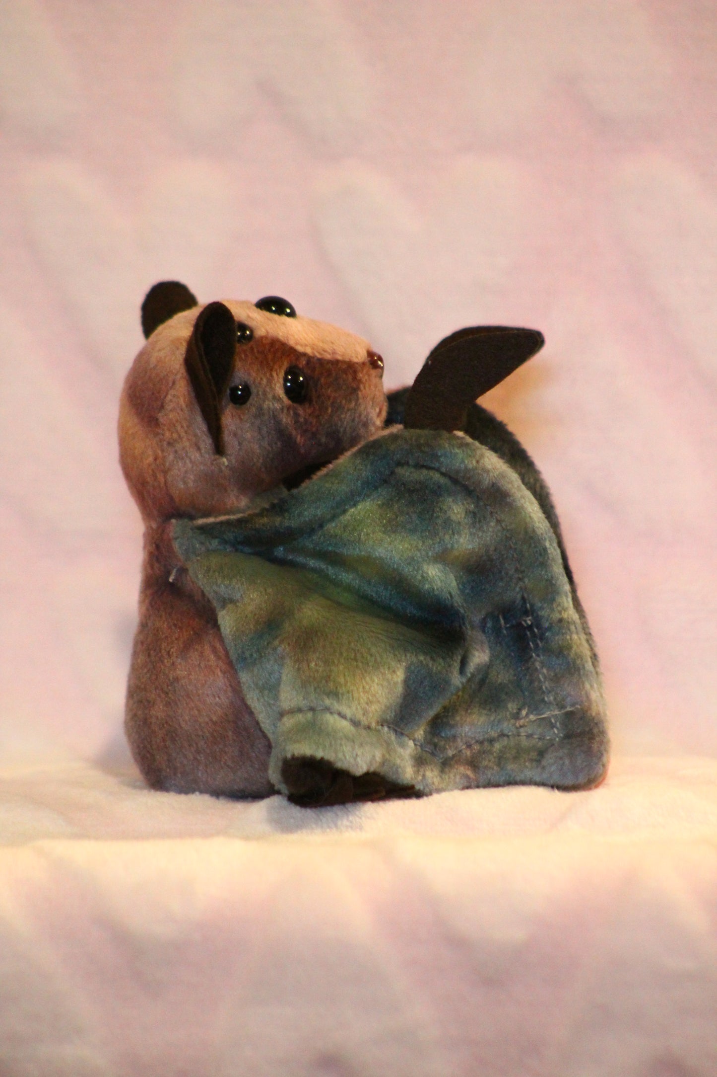 Marbled bat beanie baby