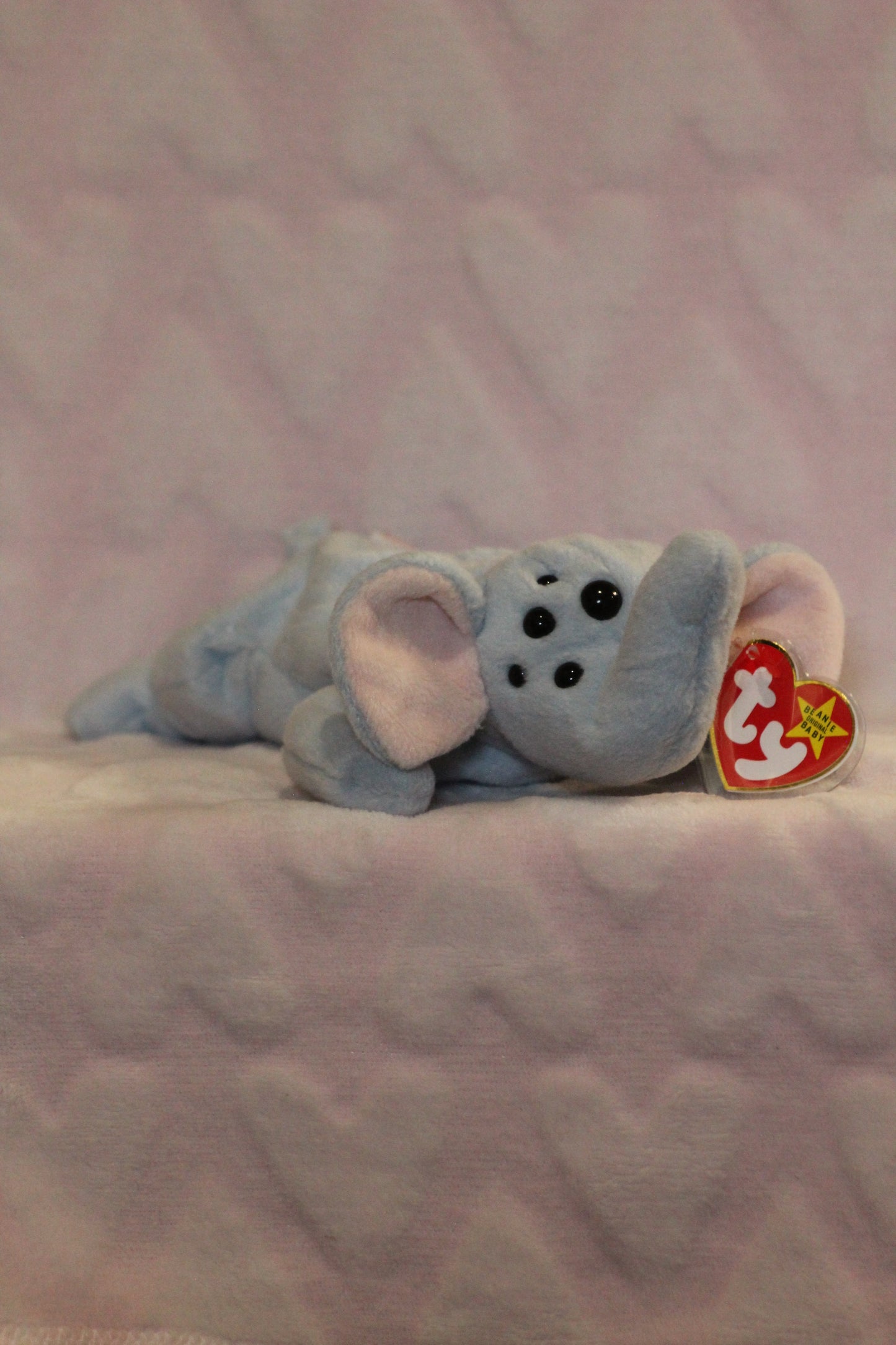 Elephant beanie baby
