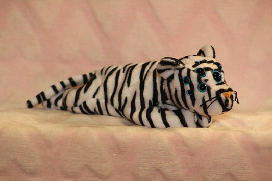 White tiger beanie baby