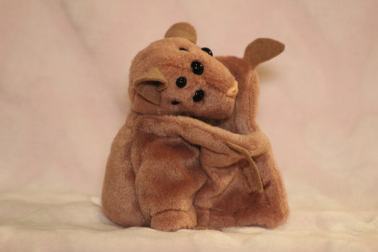 Tan bat beanie baby 2