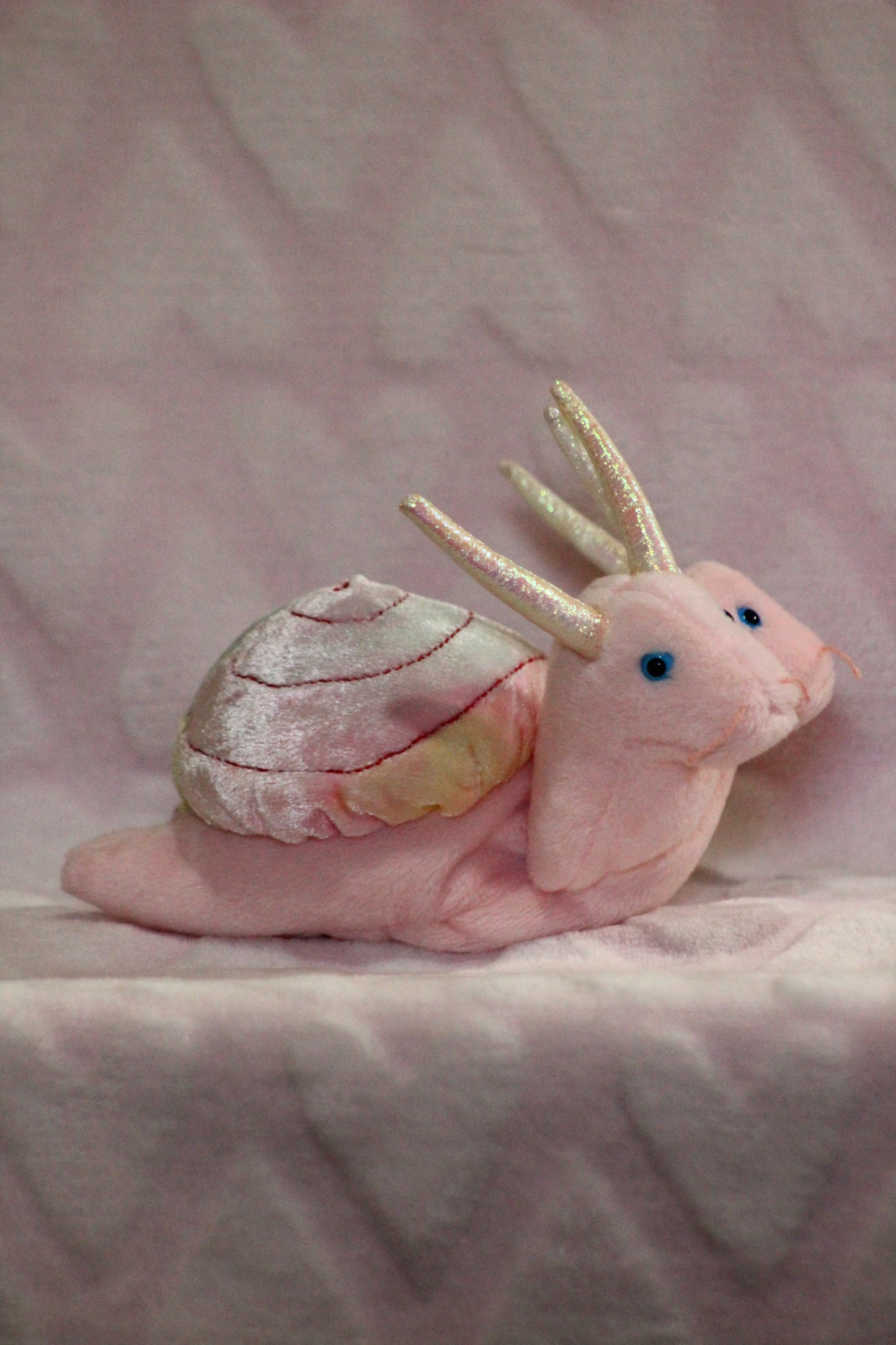Snail beanie baby
