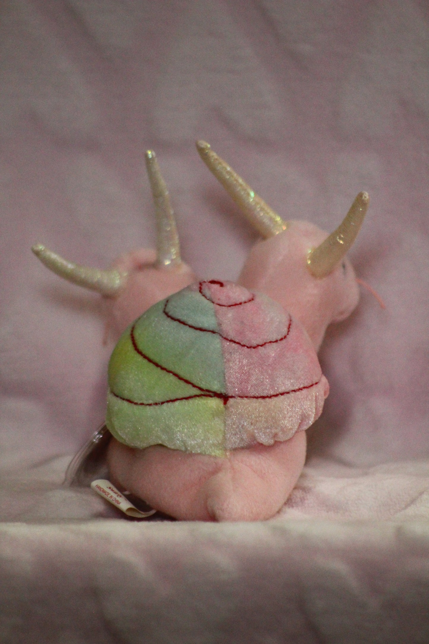 Snail beanie baby