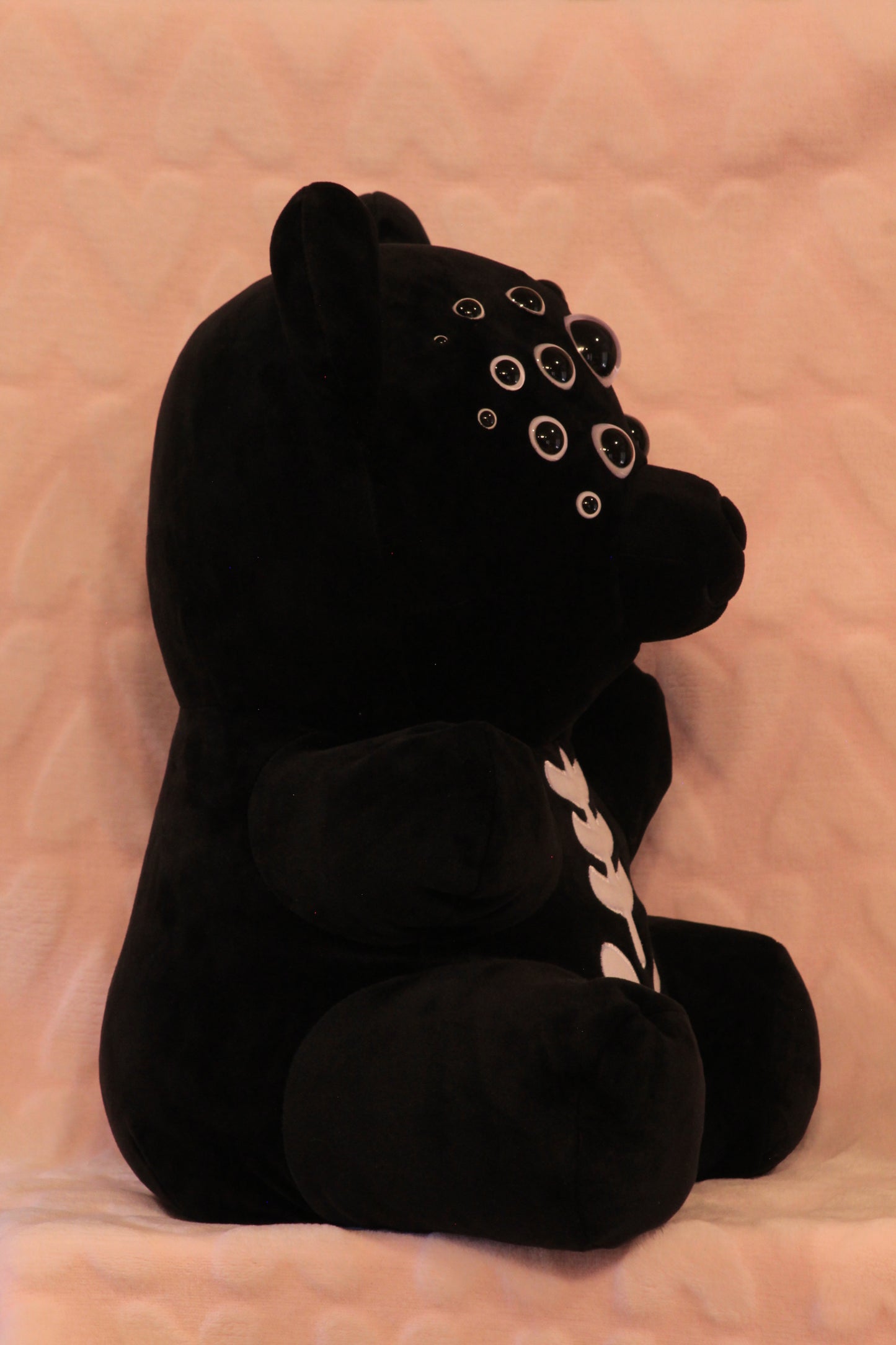 Black skeleton gummy bear