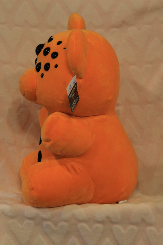 Orange skeleton gummy bear