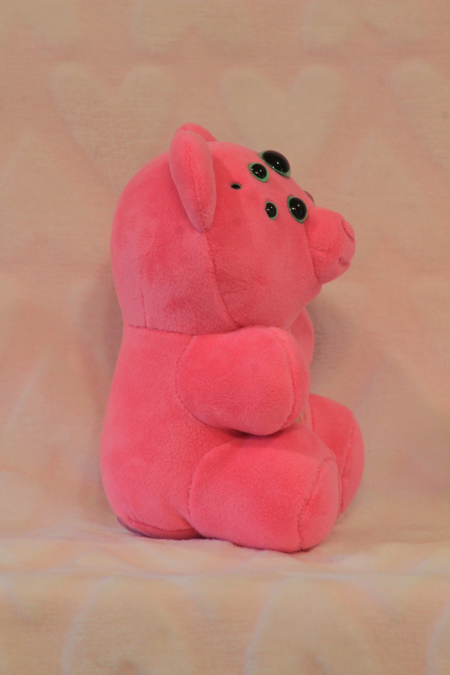 Pink small skeleton gummy bear
