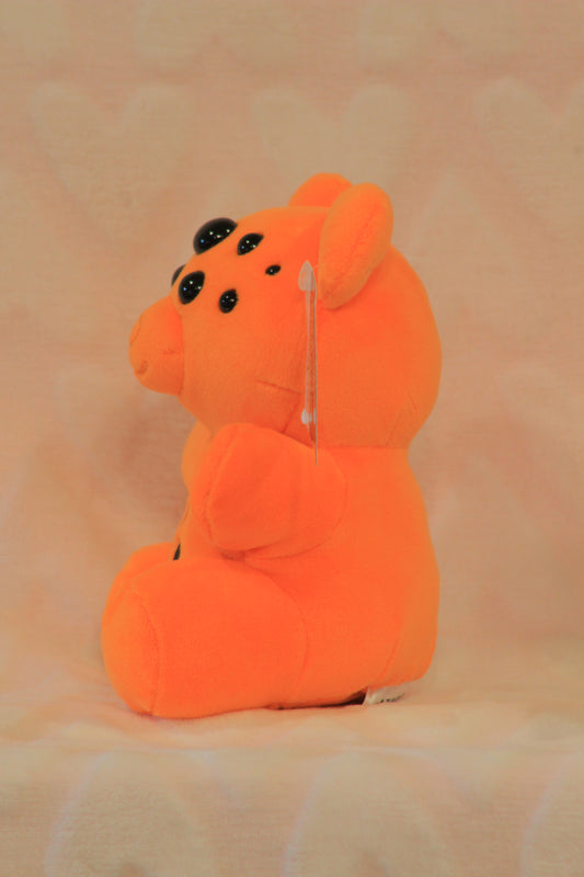 Orange small skeleton gummy bear