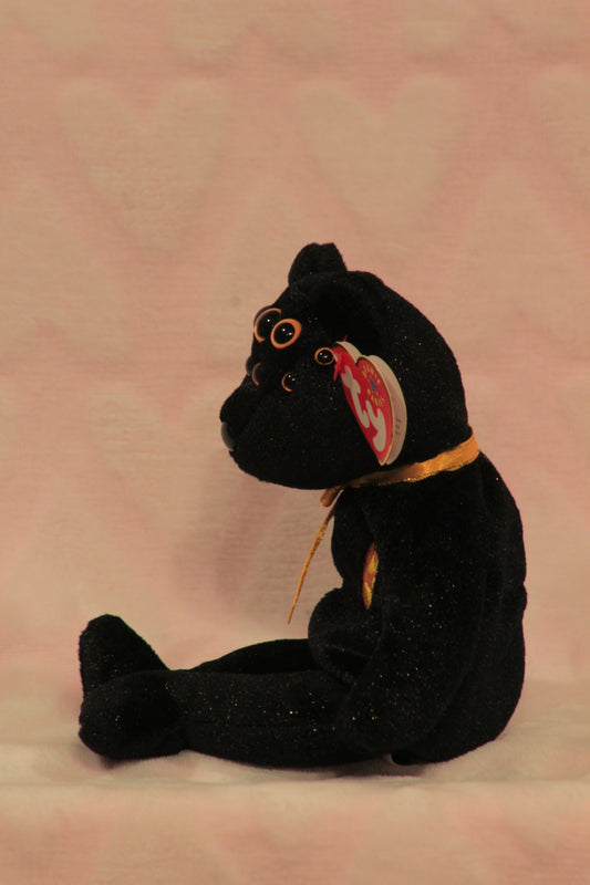 Halloween beanie baby bear