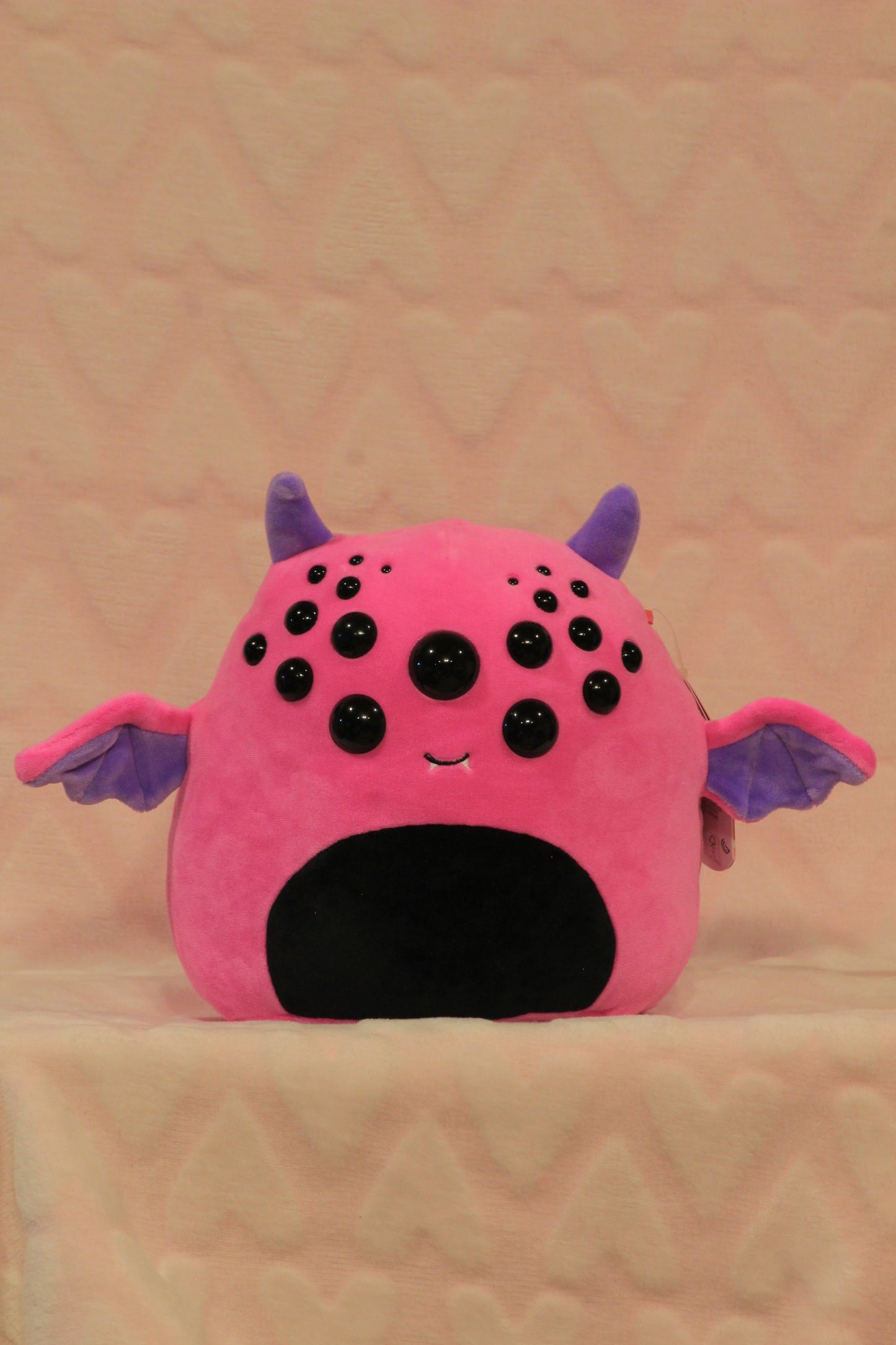 Small/medium pink devil bat squish