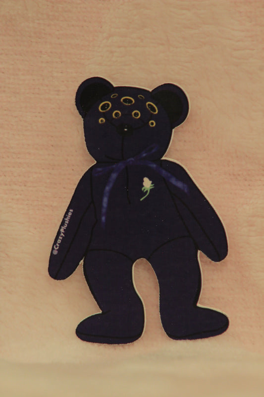 Sticker pre-order purple princess bear