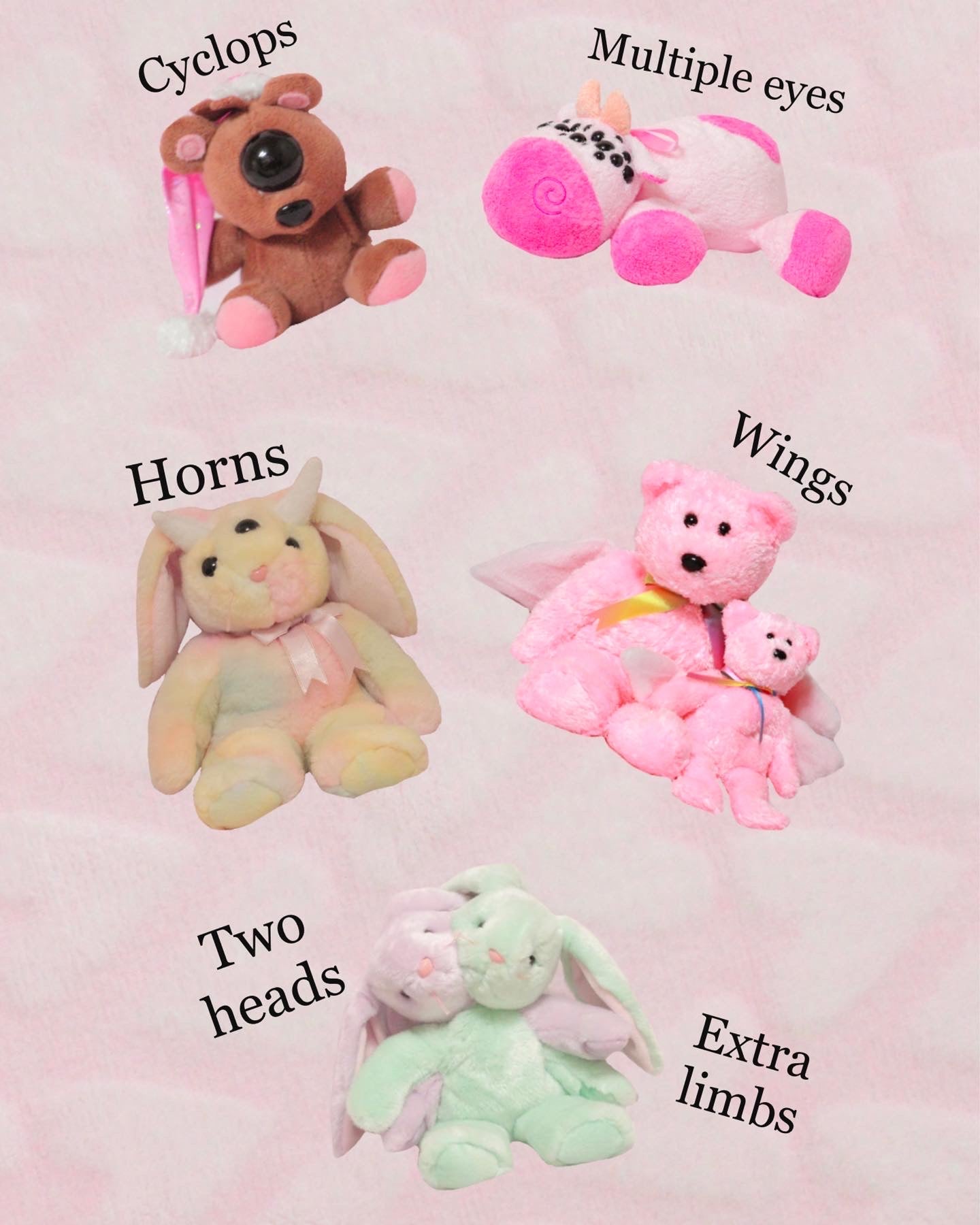Search for/find plush, custom/commission