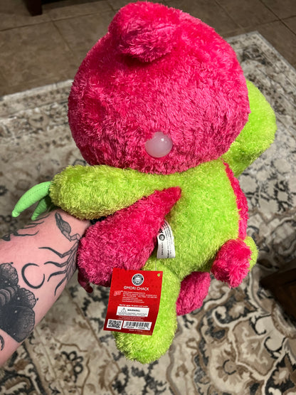 Half and half gloomy bear