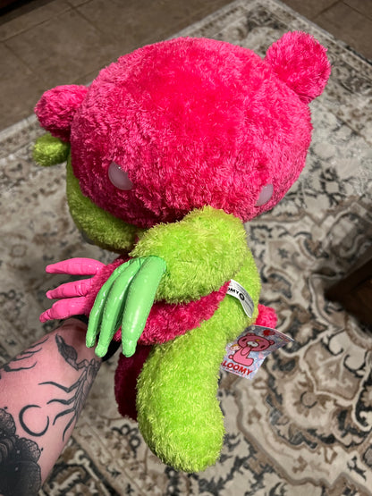Half and half gloomy bear