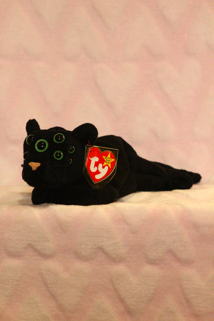 Panther beanie baby