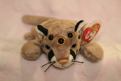 Mountain lion beanie baby