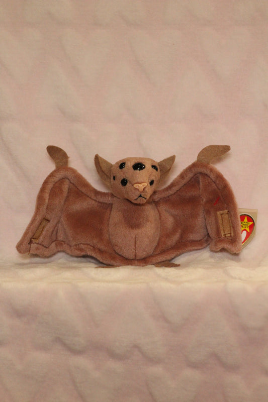 Tan bat beanie baby 1