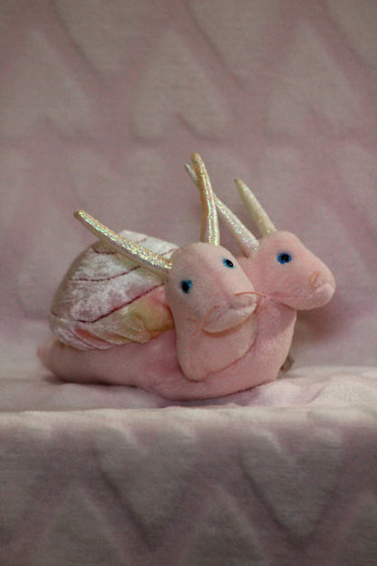 Snail beanie baby