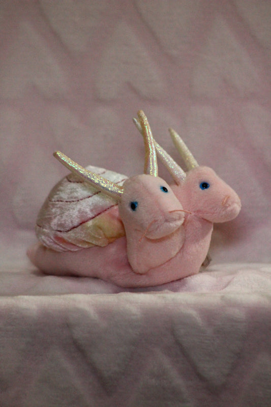 Snail beanie baby