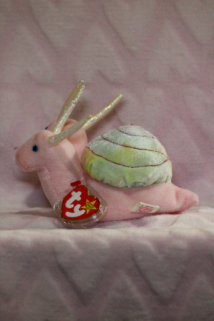 Snail beanie baby