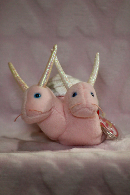 Snail beanie baby