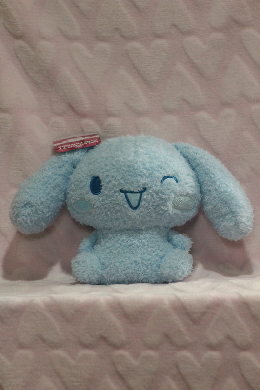 Medium monochrome blue fuzzy CN custom