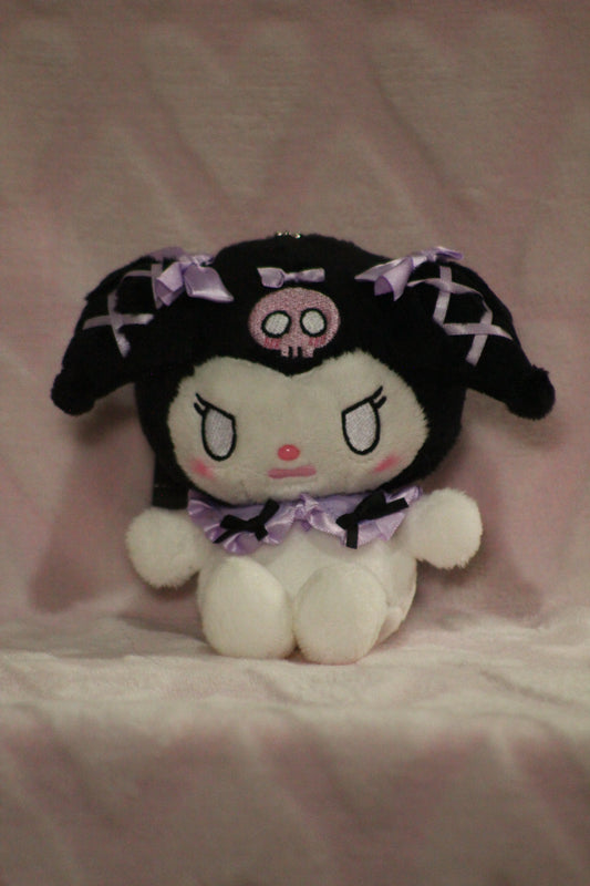 Small black w/ribbon clip on KU custom