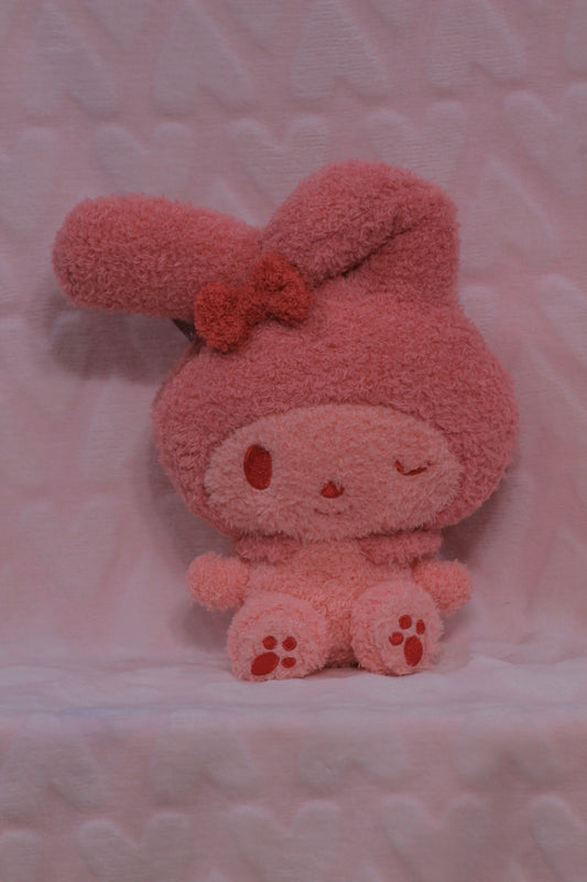 Medium monochrome pink fuzzy MM custom