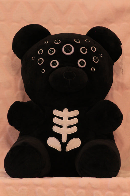 Black skeleton gummy bear