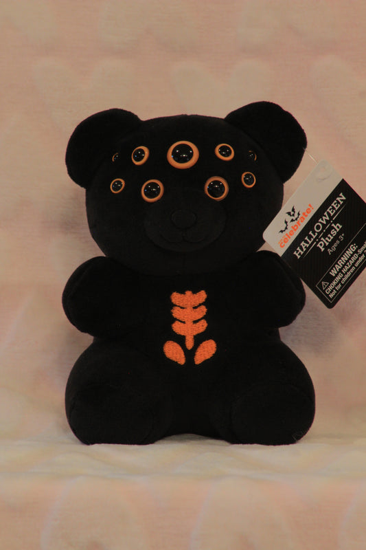 Black small skeleton gummy bear