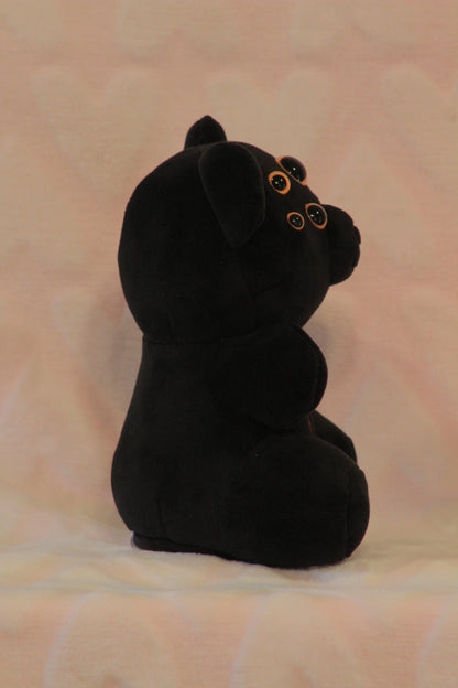 Black small skeleton gummy bear