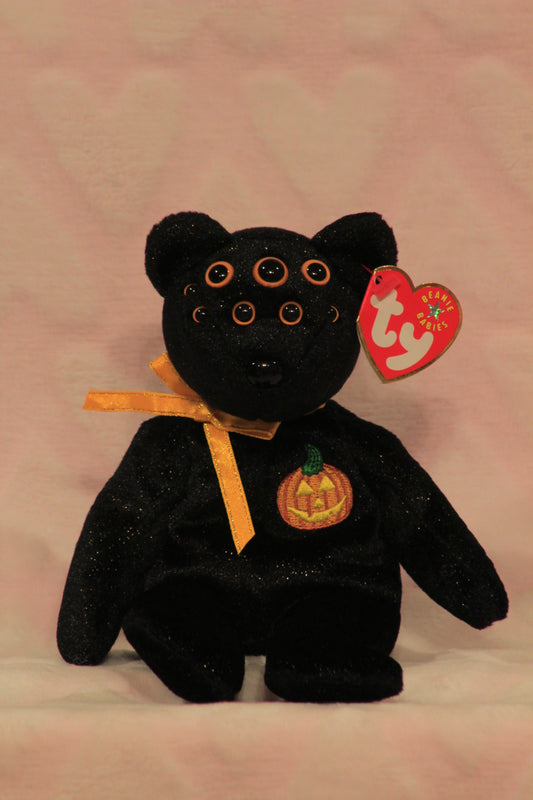 Halloween beanie baby bear