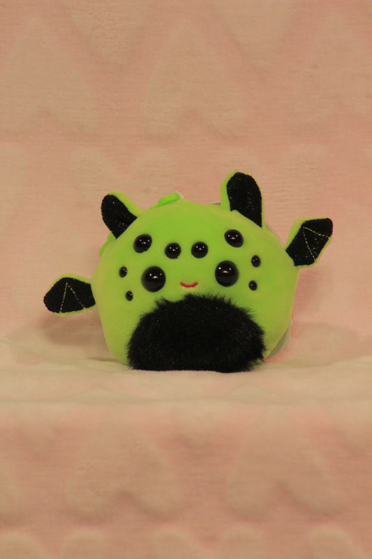 Clip on green bat squish 2