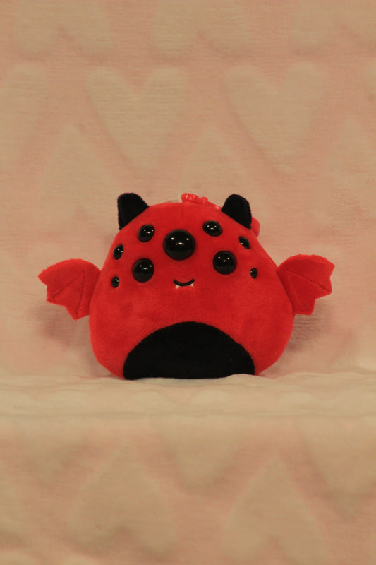 Clip on devil bat squish