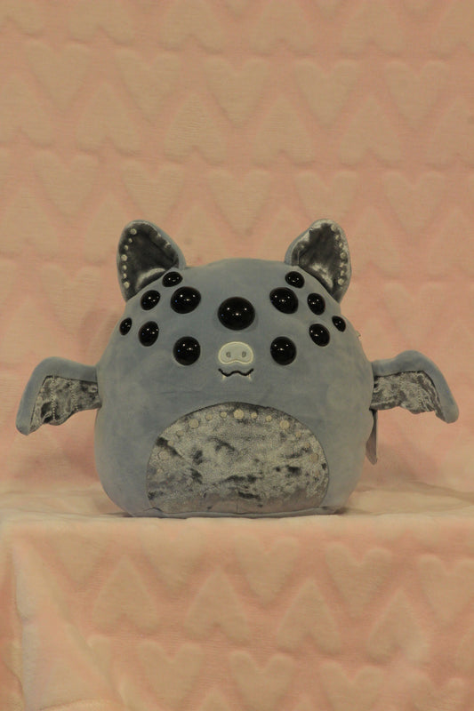Small/medium gray velvet bat squish
