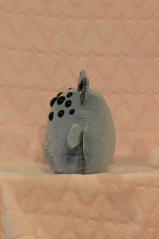 Small/medium gray velvet bat squish