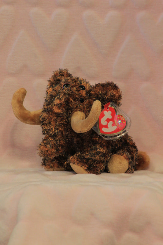 Woolly mammoth beanie baby
