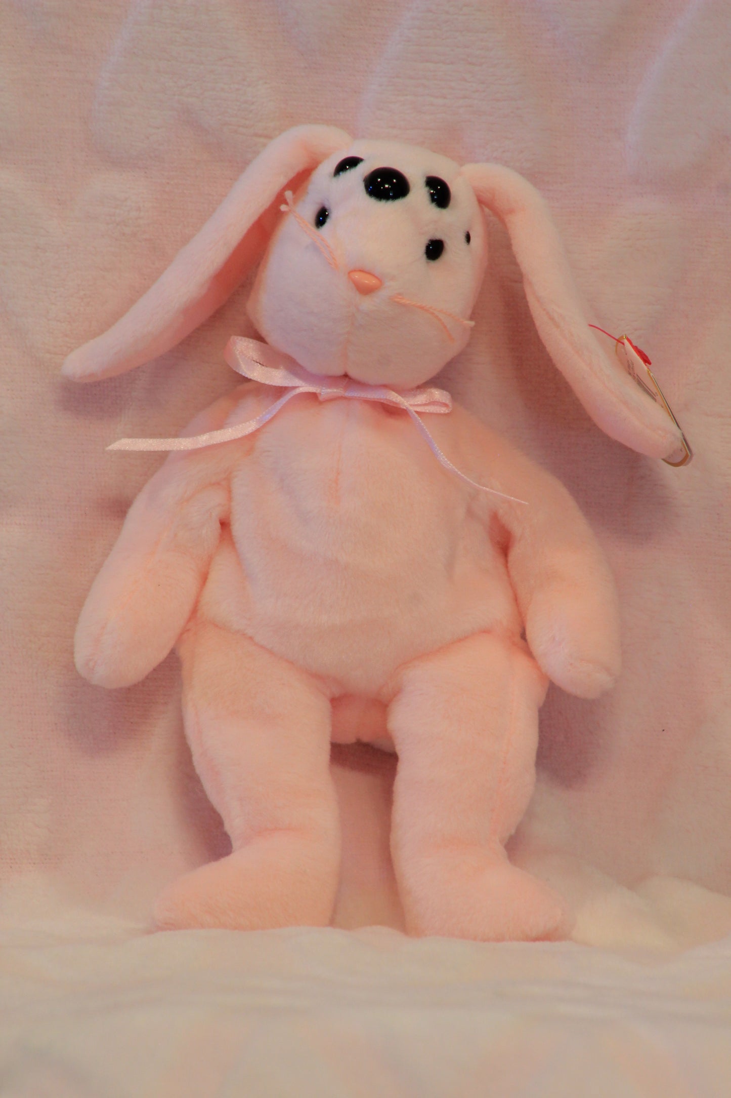 Pink beanie baby bunny
