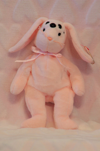 Pink beanie baby bunny