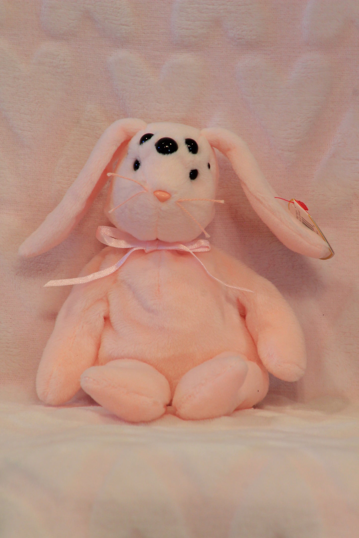 Pink beanie baby bunny