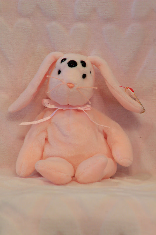 Pink beanie baby bunny