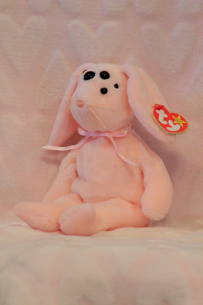 Pink beanie baby bunny