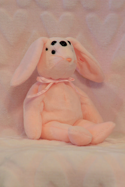 Pink beanie baby bunny