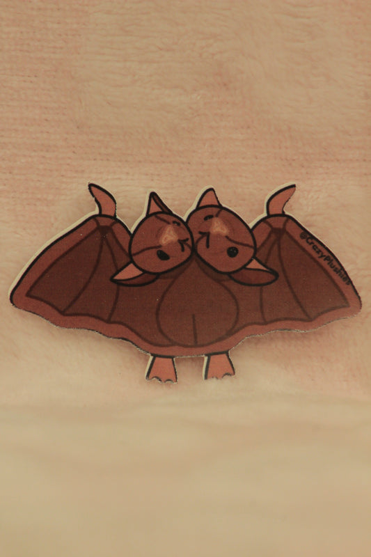 Sticker pre-order 2 headed bat