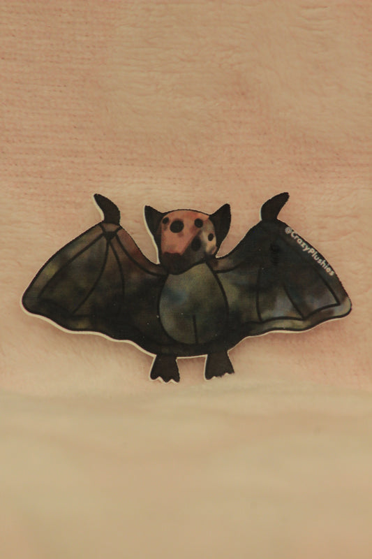 Sticker pre-order bat with extra eyes