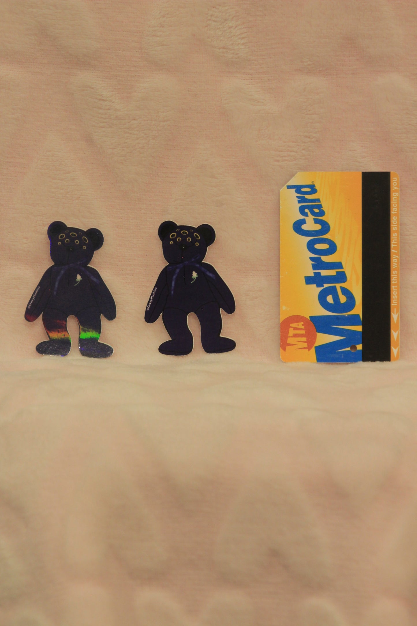 Sticker pre-order bat with extra eyes