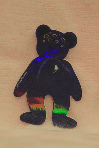 Sticker pre-order purple princess bear