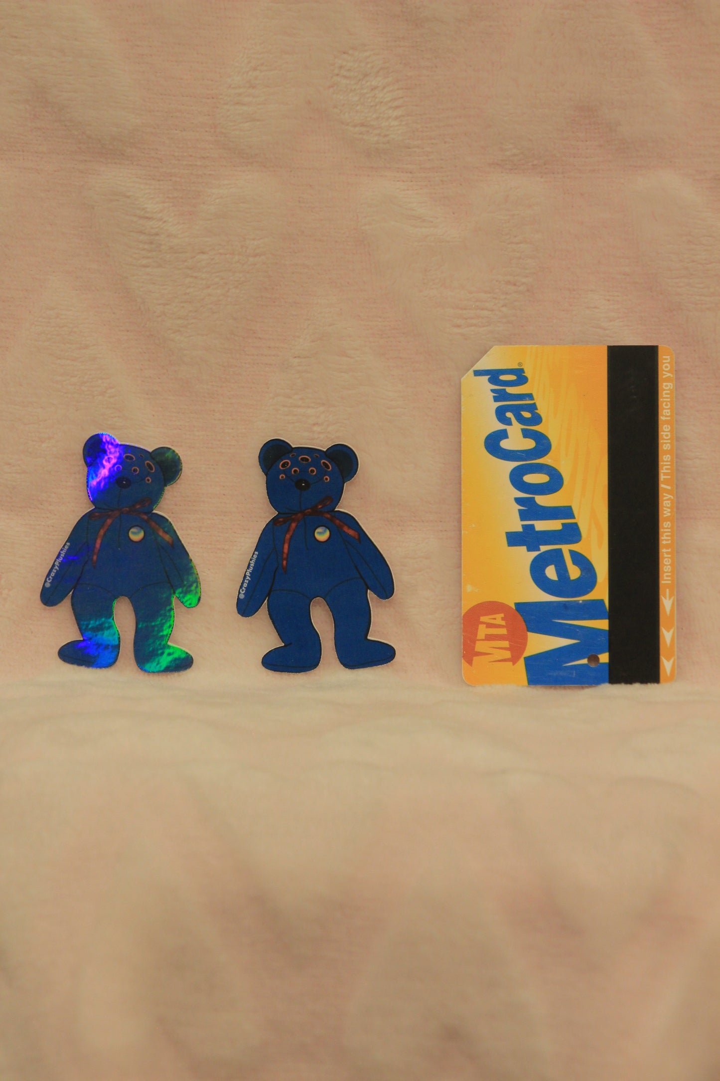 Sticker pre-order blue club bear