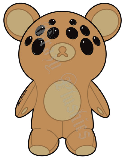 Sticker pre-order tan kuma